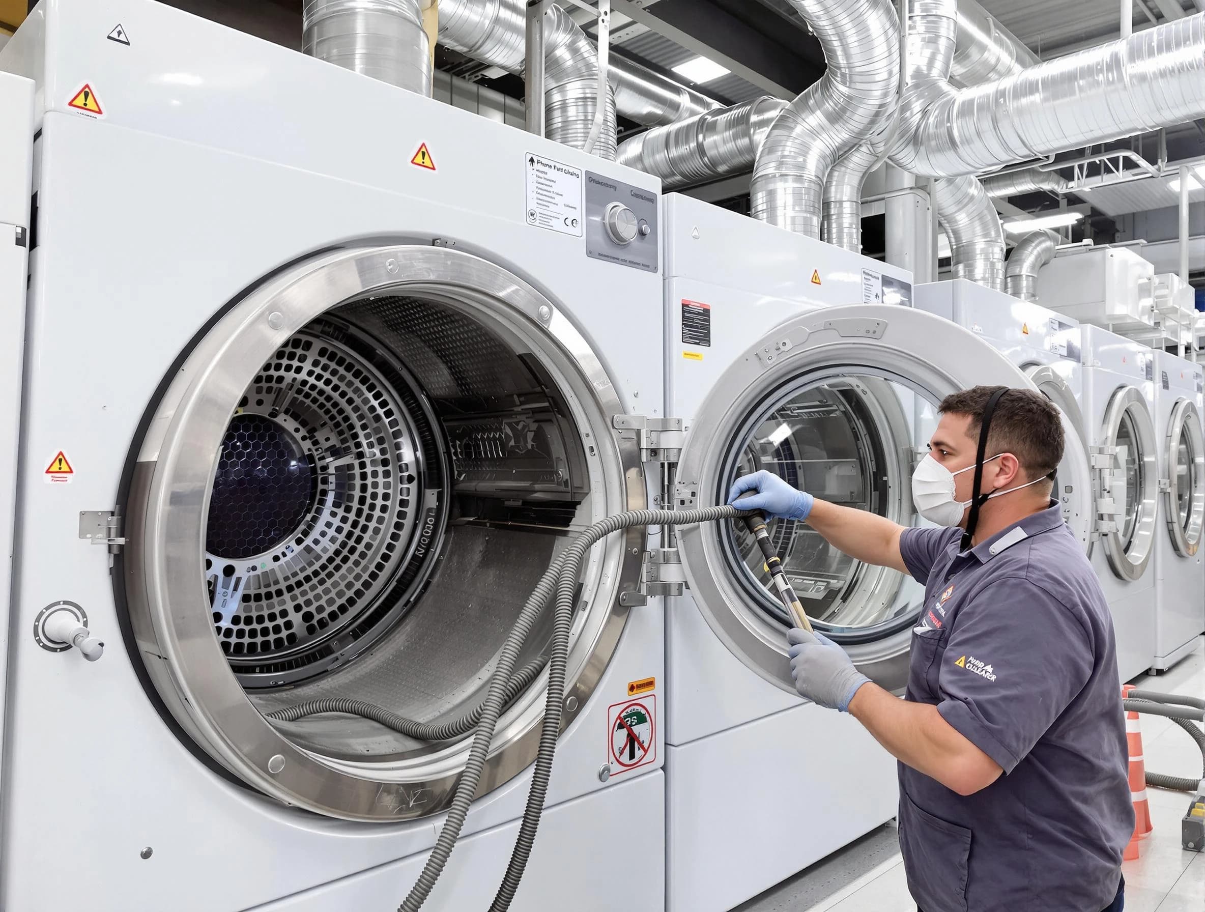 Industrial-grade dryer vent cleaning by Andover Dryer Vent Cleaning in Andover