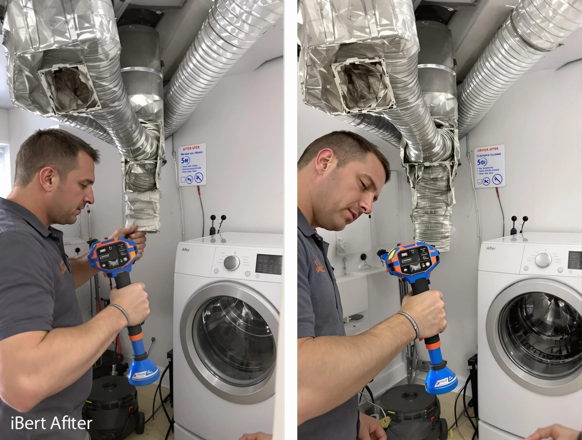 Professional clogged vent cleaning by Andover Dryer Vent Cleaning in Andover