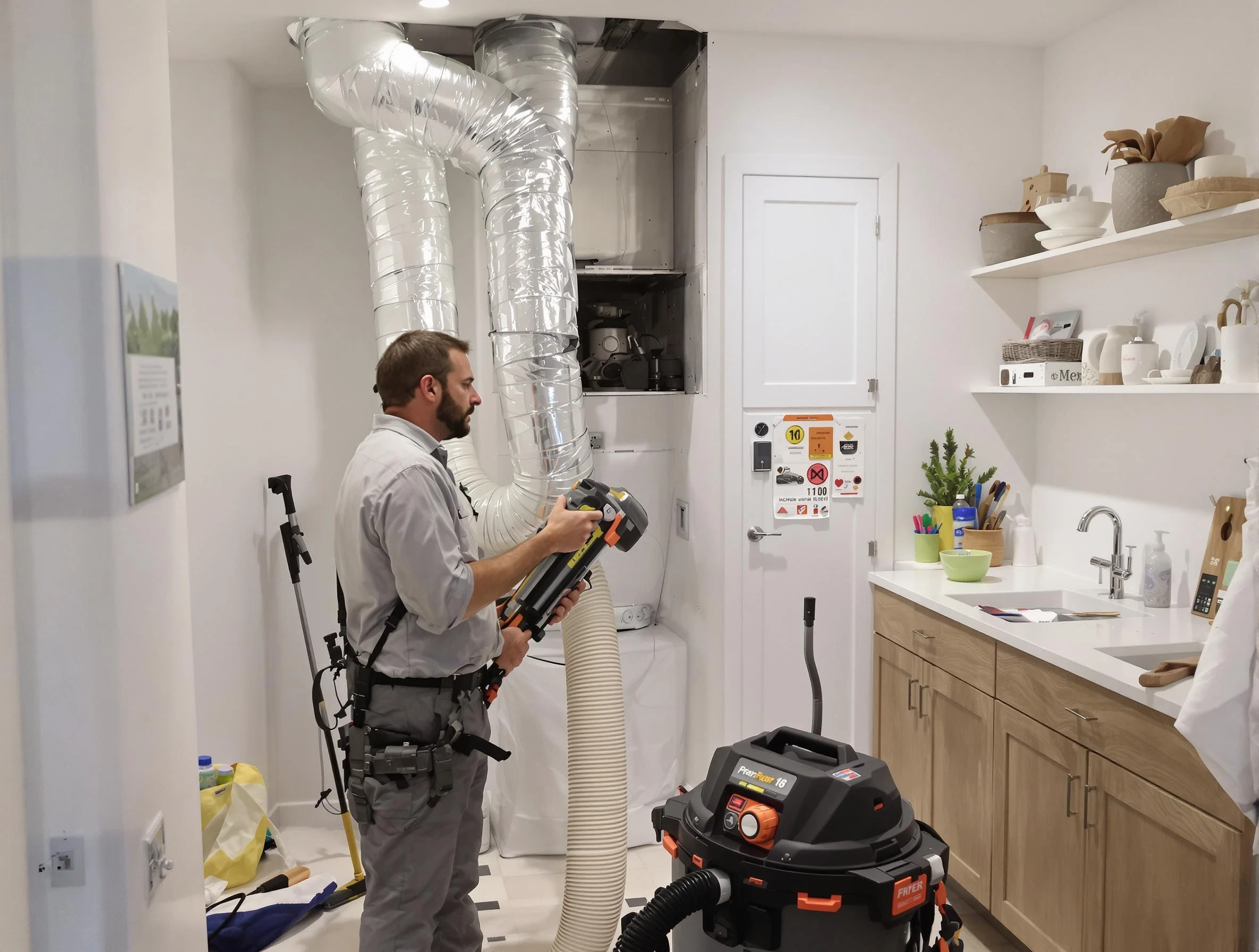 Clogged Dryer Vent Cleaning in Andover