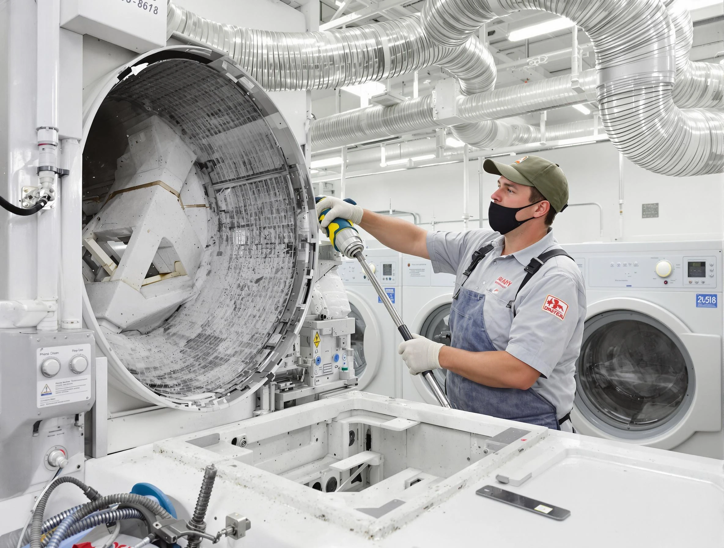 Commercial Dryer Vent Cleaning in Andover