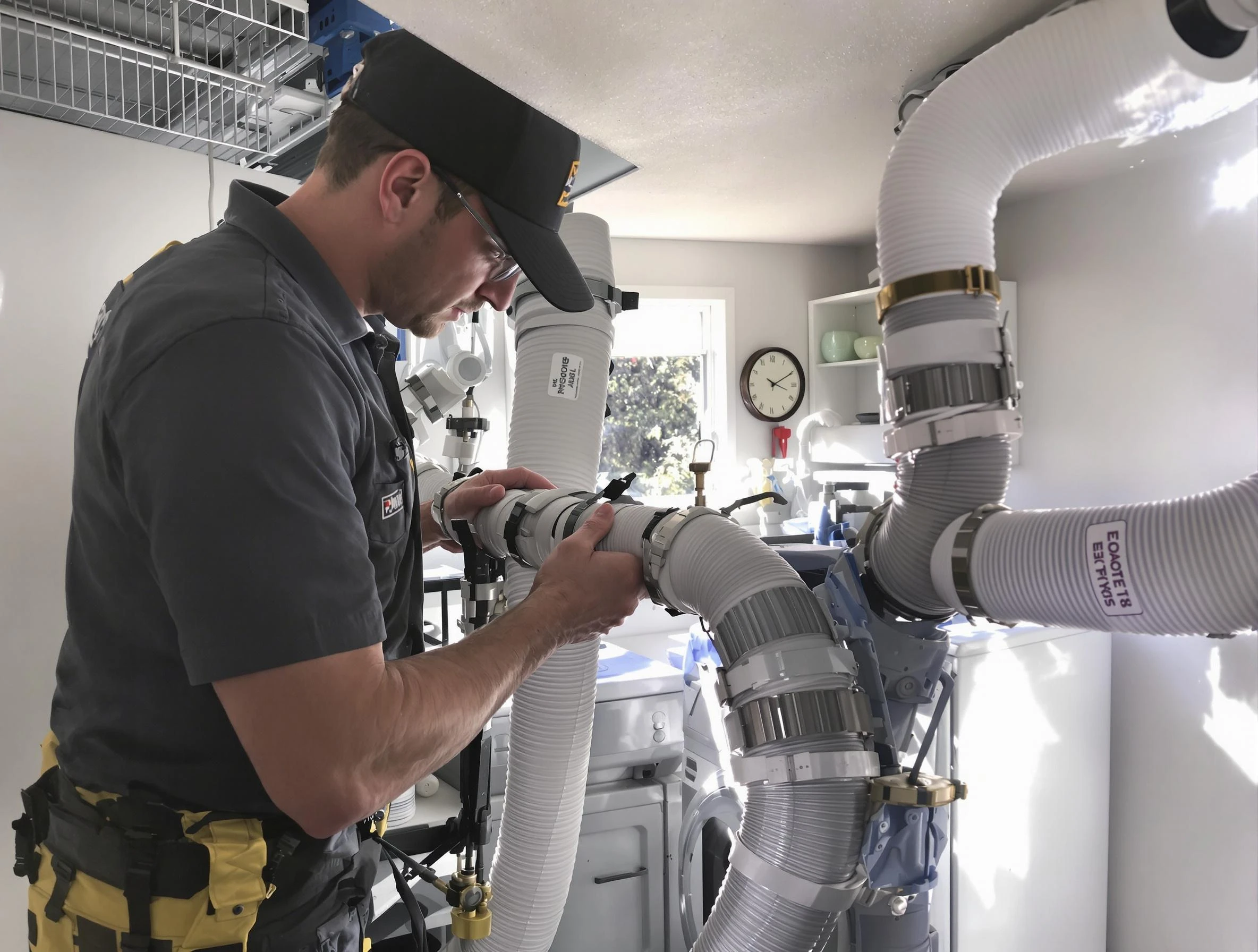 Dryer Vent Hose Installation in Andover