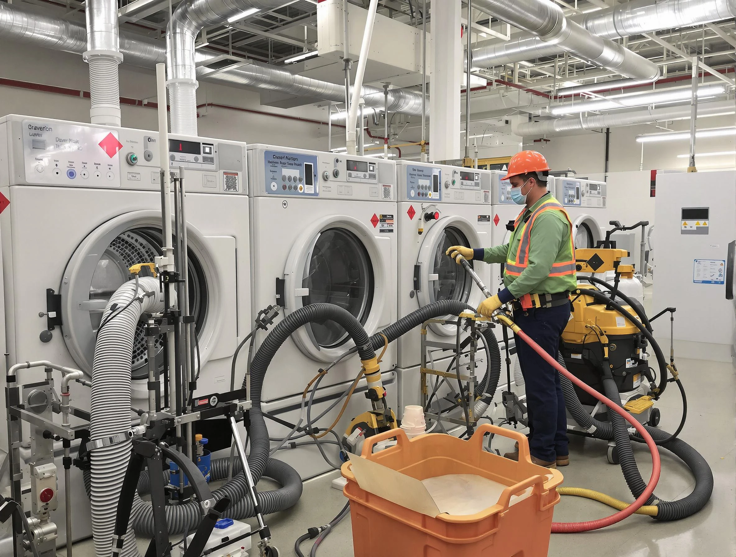 Commercial-grade dryer vent cleaning by Andover Dryer Vent Cleaning in Andover