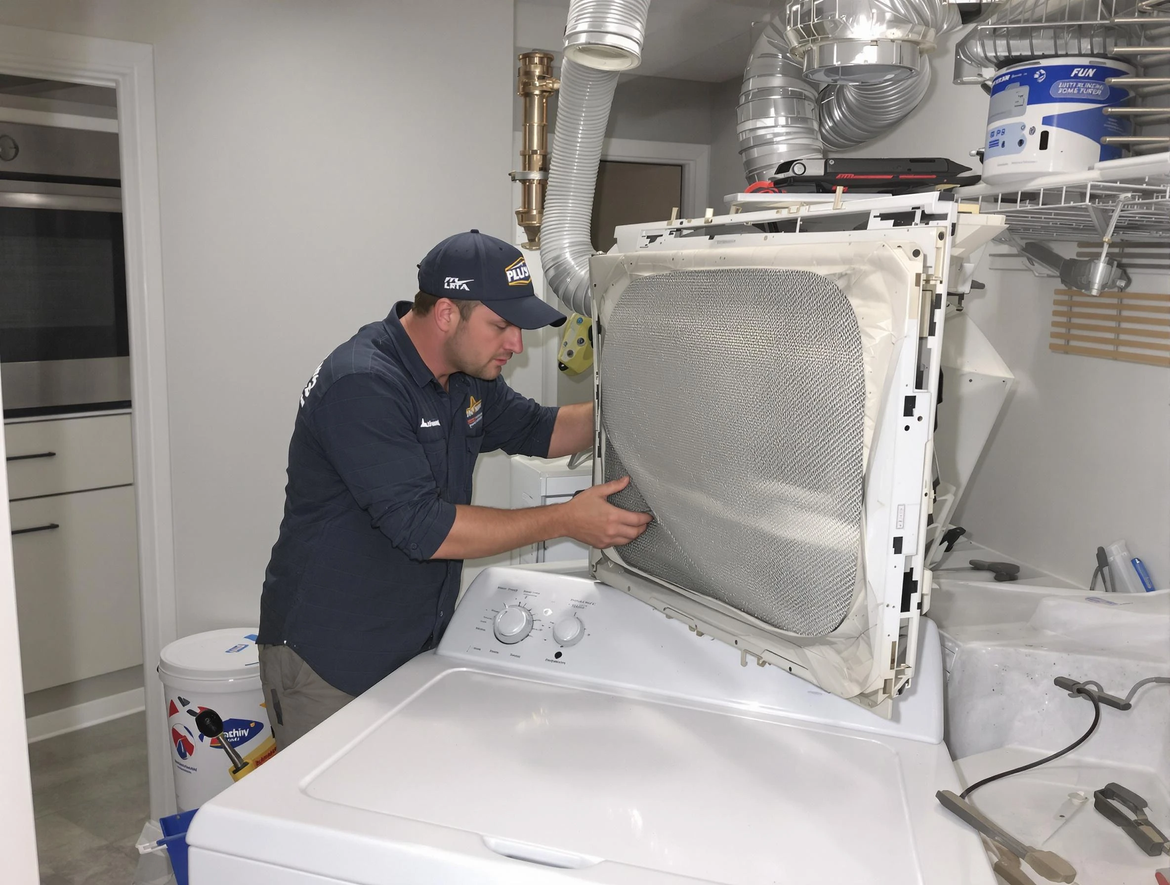 Expert vent cover replacement by Andover Dryer Vent Cleaning in Andover