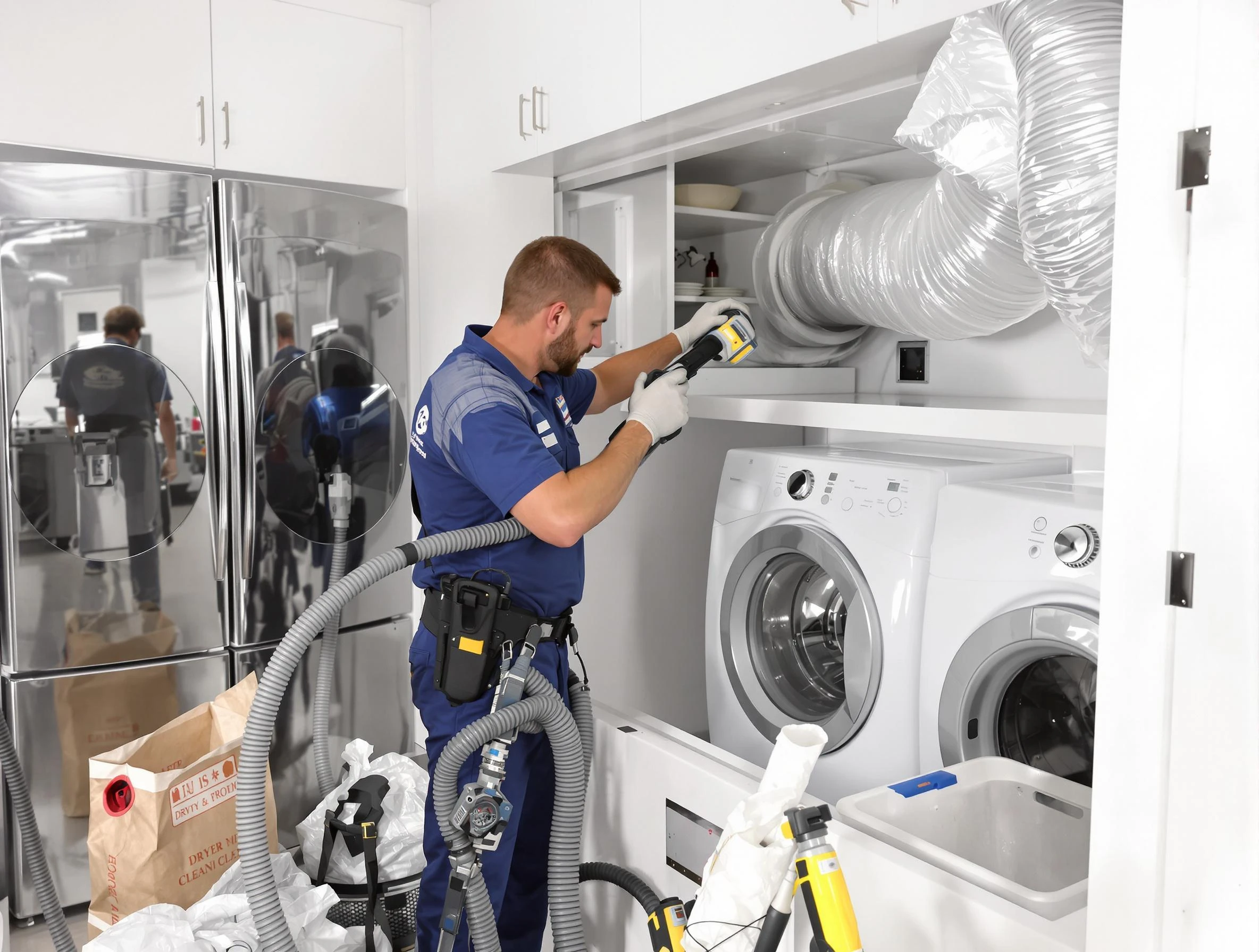 Professional duct cleaning by Andover Dryer Vent Cleaning in Andover