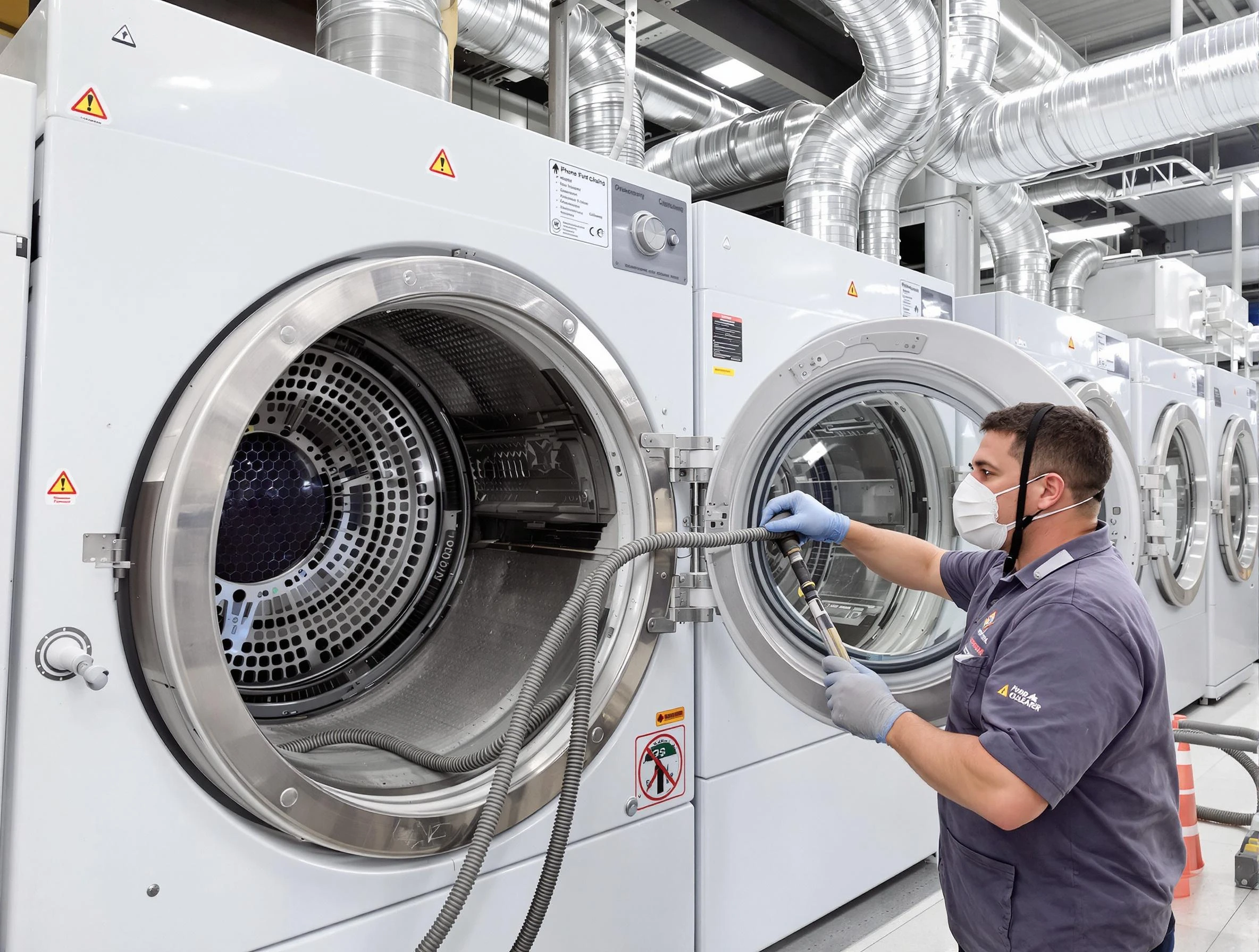 Industrial-grade dryer vent cleaning by Andover Dryer Vent Cleaning in Andover