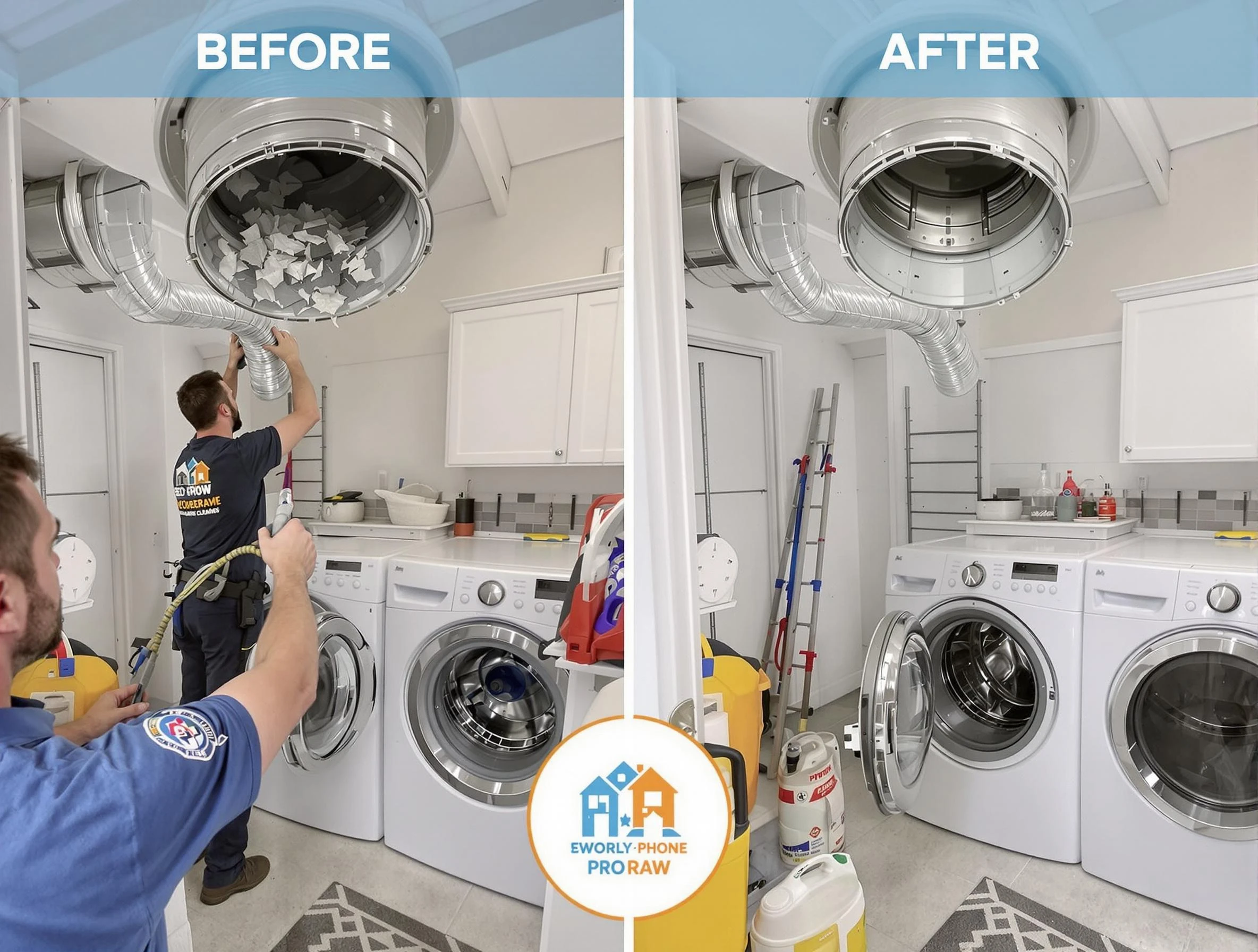 Residential dryer vent cleaning by Andover Dryer Vent Cleaning in Andover